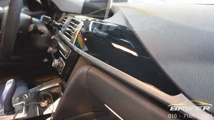 BMW 3시리즈 실내랩핑 카본으로 하이글루시 보호하기!! / 서울 양천