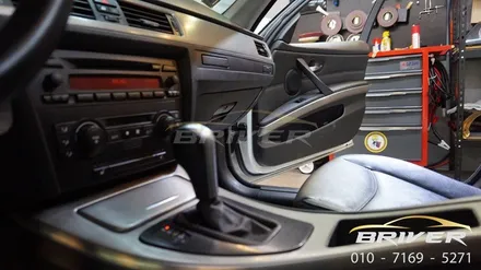 BMW 3시리즈 실내랩핑 !!! / 서울 양천