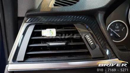 BMW F30 실내랩핑 리얼카본으로 바꾸면?? / 서울 양천
