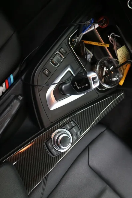 BMW 3시리즈 실내랩핑으로 촌스러운 우드 가리기 / 서울 양천구