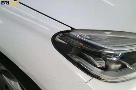 BMW G12 7시리즈 전체랩핑 유광화이트로 순정처럼 연출했어요 / 서울 양천구