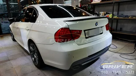 E90 사이드미러 랩핑, 스포일러 랩핑 / 서울 양천