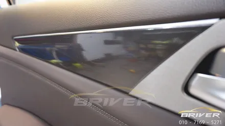 올뉴K7 우드 실내랩핑 티타늄브러쉬로 업그레이드하기!! / 서울 양천