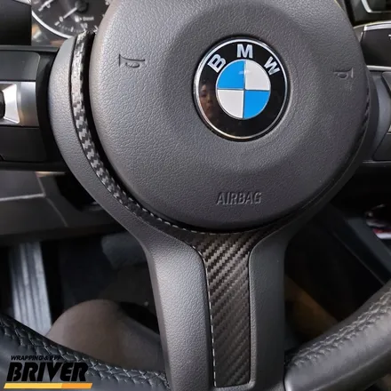 BMW 1시리즈 실내랩핑 핸들과 기아봉까지 완벽하게 연출하기 / 서울 양천