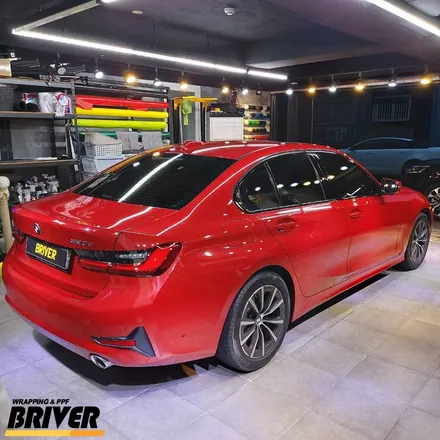 BMW G20 신형 3시리즈 크롬죽이기 랩핑 시공하기 / 서울 양천