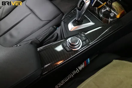 BMW 3시리즈 실내랩핑으로 촌스러운 우드 가리기 / 서울 양천구
