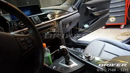 BMW F30 실내랩핑 리얼카본으로 바꾸면?? / 서울 양천