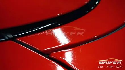 BMW M4 전체랩핑 드래곤파이어 레드컬러로 강렬하게 !! / 서울 양천