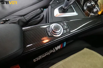 BMW 3시리즈 실내랩핑으로 촌스러운 우드 가리기 / 서울 양천구