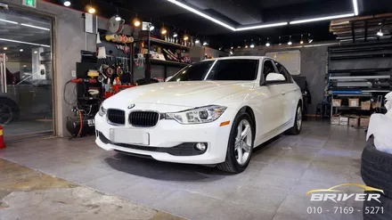 bmw 3시리즈 실내랩핑 레드컬러로 포인트 시공하면?? / 서울 양천