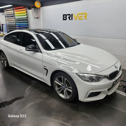 BMW f30 필름제거 후 루프스킨 재시공한 이유 / 서울 양천