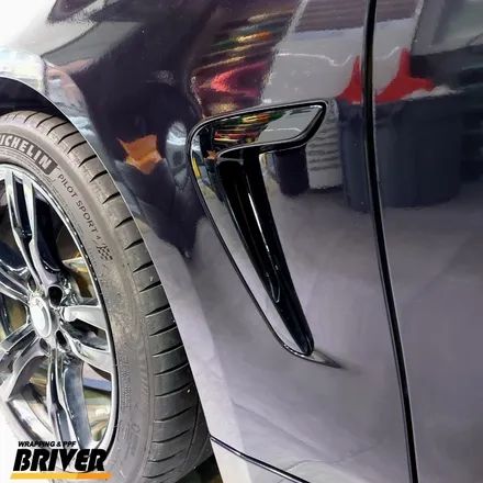 BMW 420D전체랩핑 퍼플인듯 블랙인듯 오묘하게 [브리버] / 서울 양천