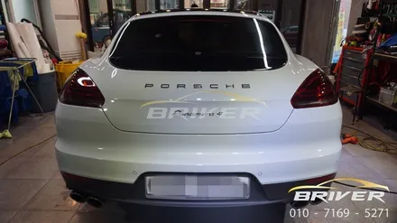 포르쉐 파나메라 루프스킨과 라이트필름 시공후기 / 서울 양천