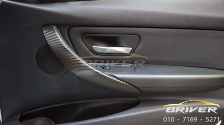 BMW 3시리즈 F30 실내 카본랩핑 / 서울 양천