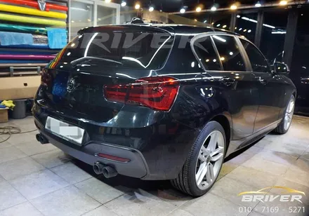 BMW 1시리즈(118D) 라이트필름 + 트렁크디퓨져 랩핑 시공하기!! / 서울 양천
