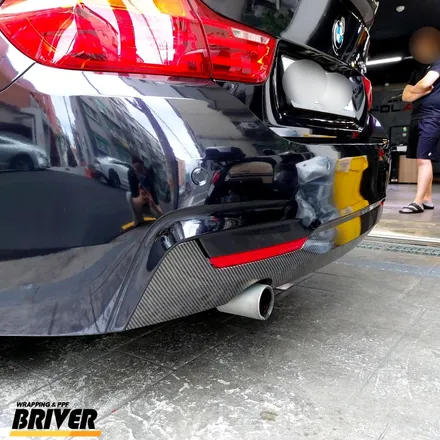 BMW 420D전체랩핑 퍼플인듯 블랙인듯 오묘하게 [브리버] / 서울 양천