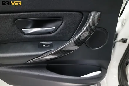 BMW 3시리즈 실내랩핑으로 촌스러운 우드 가리기 / 서울 양천구