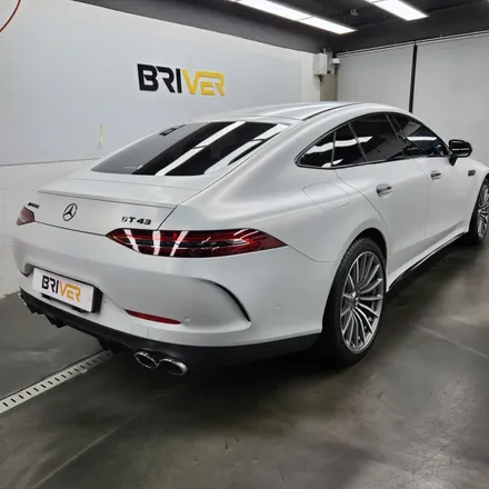 벤츠 GT43 화이트전체랩핑 고민이실때 추천하는 필름은? / 서울 양천