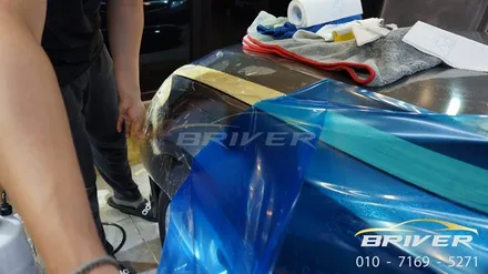 E클래스 PPF 본넷,범버패키지 시공 / 서울 양천