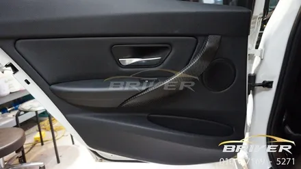 BMW 3시리즈 F30 실내 카본랩핑 / 서울 양천