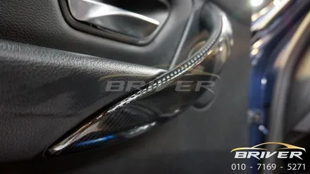 BMW F30 실내랩핑 리얼카본으로 바꾸면?? / 서울 양천