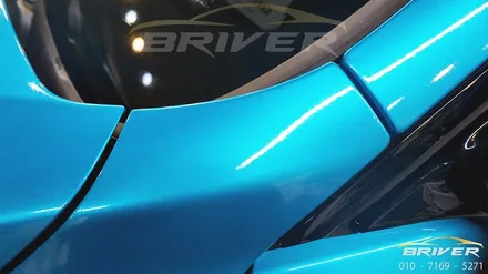BMW 420I 4시리즈 전체랩핑 아틀란티스블루로 특별하게!! / 서울 양천