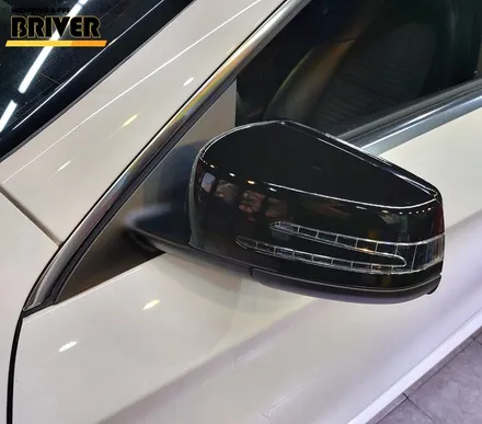 cla250 루프스킨+사이드미러랩핑으로 포인트시공하기[브리버] / 서울 양천