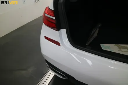BMW G12 7시리즈 전체랩핑 유광화이트로 순정처럼 연출했어요 / 서울 양천구