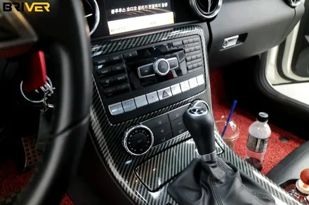 벤츠 SLK 350 실내랩핑으로 리얼카본 어떠세요~?! / 서울 양천구