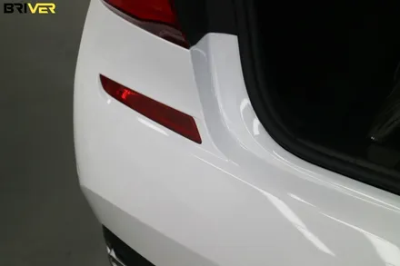 BMW G12 7시리즈 전체랩핑 유광화이트로 순정처럼 연출했어요 / 서울 양천구
