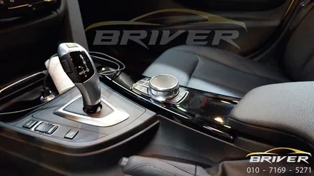 BMW 3시리즈 실내랩핑 카본으로 하이글루시 보호하기!! / 서울 양천