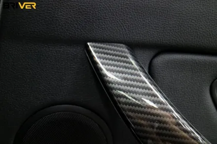 BMW 3시리즈 실내랩핑으로 촌스러운 우드 가리기 / 서울 양천구