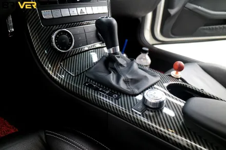 벤츠 SLK 350 실내랩핑으로 리얼카본 어떠세요~?! / 서울 양천구