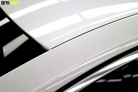 BMW G12 7시리즈 전체랩핑 유광화이트로 순정처럼 연출했어요 / 서울 양천구