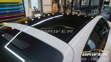 포르쉐 파나메라 루프스킨과 라이트필름 시공후기 / 서울 양천