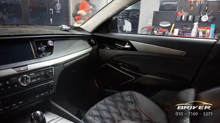 올뉴k7랩핑 실내 필름이 고민될때(카본vs블랙브러쉬vs티타늄브러쉬) / 서울 양천