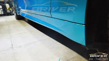 BMW 420I 4시리즈 전체랩핑 아틀란티스블루로 특별하게!! / 서울 양천