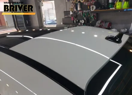 cla250 루프스킨+사이드미러랩핑으로 포인트시공하기[브리버] / 서울 양천
