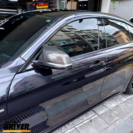 BMW 420D전체랩핑 퍼플인듯 블랙인듯 오묘하게 [브리버] / 서울 양천