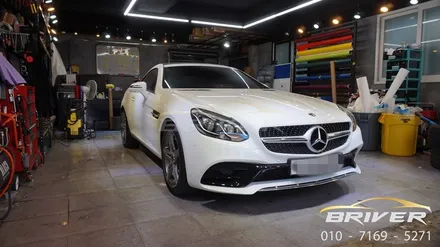 자동차전체랩핑했어요~ 벤츠SLC 전체랩핑 시공기 / 서울 양천