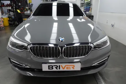 BMW G30 그릴랩핑 안개등 크롬랩핑으로 포인트주기 / 서울 양천구