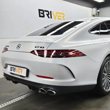 벤츠 GT43 화이트전체랩핑 고민이실때 추천하는 필름은? / 서울 양천
