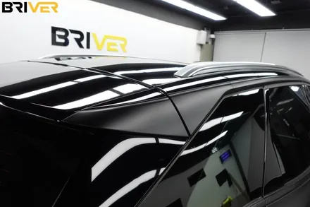 푸조3008 전체랩핑 사틴블랙은 늘 인기있는 시공! / 서울 양천구