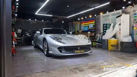 페라리 전체랩핑 은빛 물결로 물들이다!! / 서울 양천
