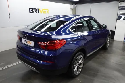 BMW X4 다크블루메탈릭으로 딥하게 전체랩핑 하기 / 서울 양천구