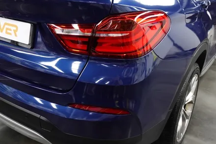 BMW X4 다크블루메탈릭으로 딥하게 전체랩핑 하기 / 서울 양천구