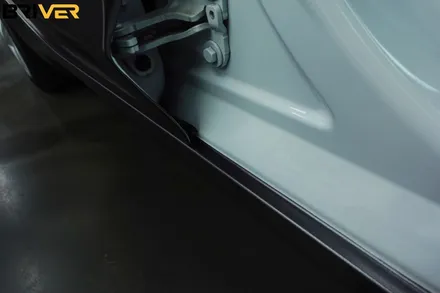 테슬라모델3 전체랩핑 리얼카본에 사틴다크그레이 더하기! / 서울 양천구