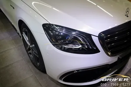 벤츠 s클래스 타다가 지겨울땐 전체랩핑으로 신차 만들기 / 서울 양천