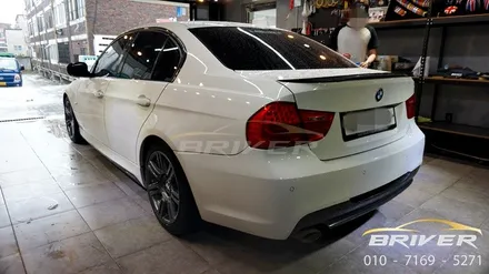 E90 사이드미러 랩핑, 스포일러 랩핑 / 서울 양천