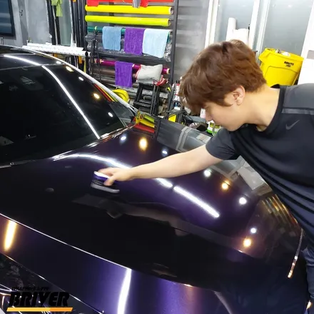 BMW 420D전체랩핑 퍼플인듯 블랙인듯 오묘하게 [브리버] / 서울 양천